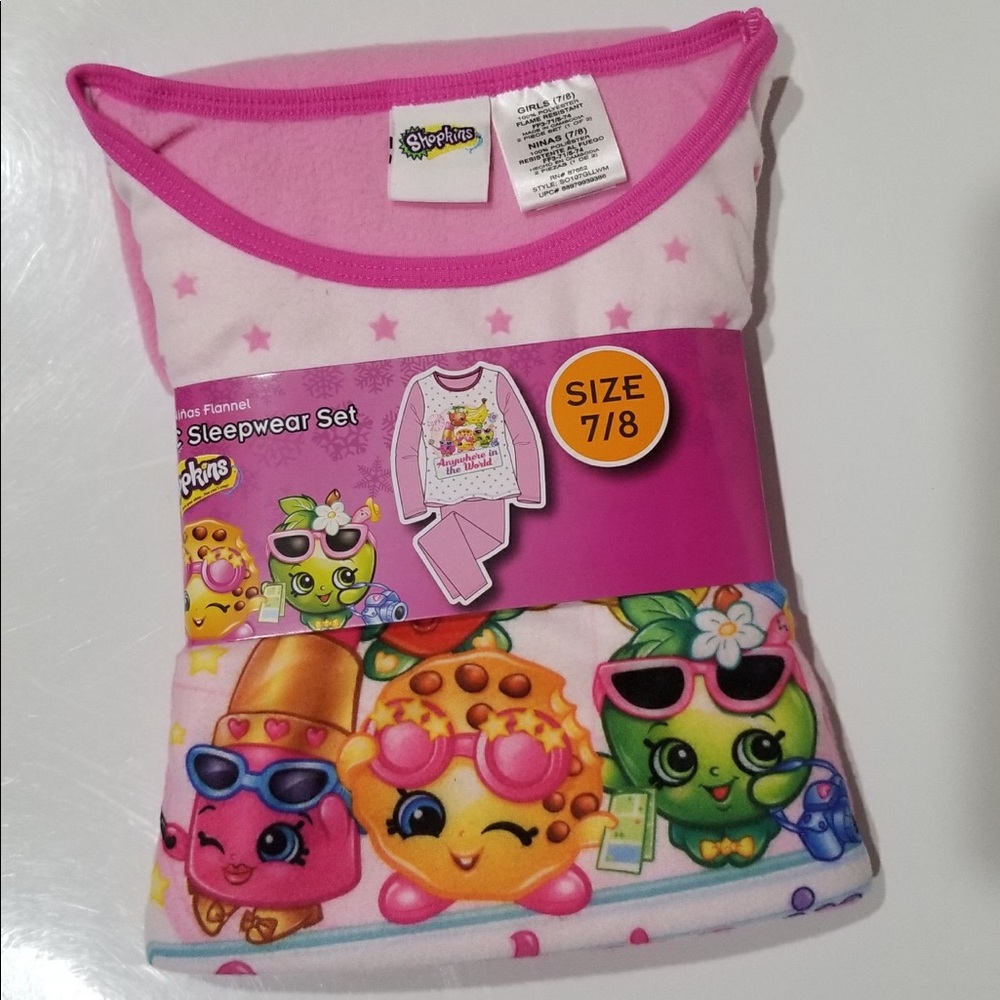NWT Shopkins PJs